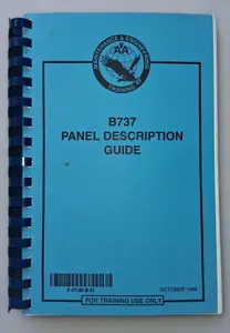Boeing 737 Instrument Panel Description Guide American Airlines B737